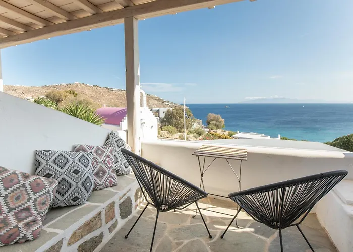 Blue Moon Mykonos Homes 아파트 Agios Ioannis Diakoftis